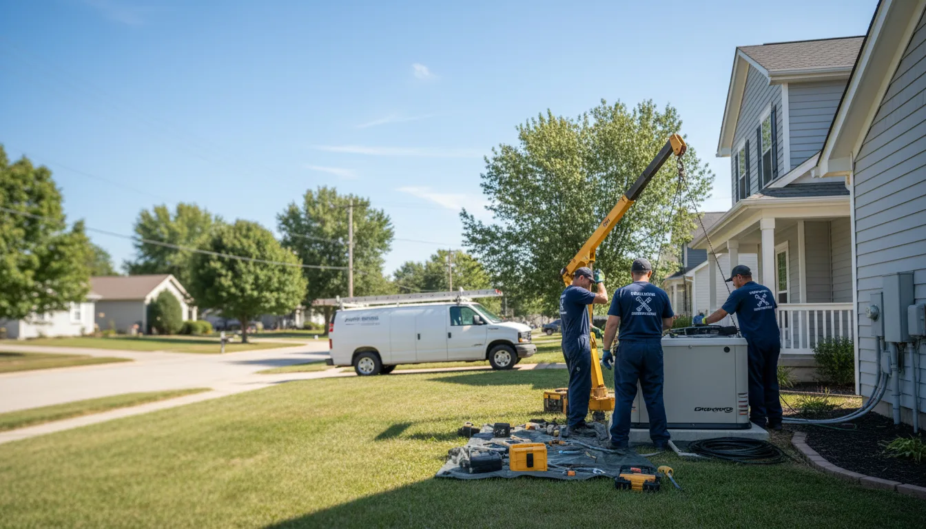 Generator Installation in Bentonville, OH near me
